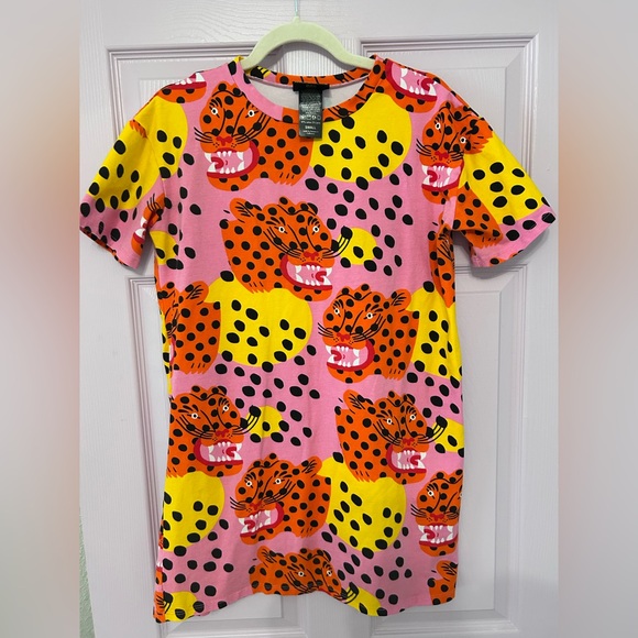 Nooworks Dresses & Skirts - Nooworks Tee Dress in Micotti Cat Size Small